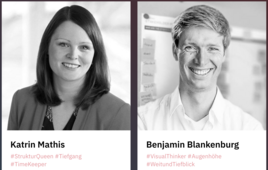 Kathrin Mathis und Benjamin Blankenburg